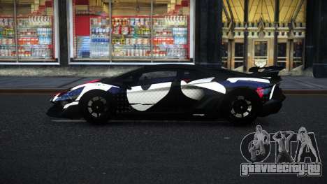 Lamborghini Aventador Vidba S5 для GTA 4
