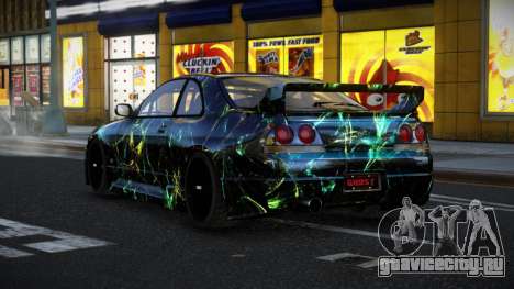 Nissan Skyline R33 Mexron S11 для GTA 4