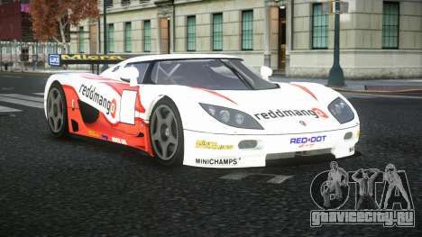 Koenigsegg CCGT Wezebo для GTA 4