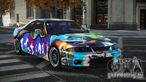 Nissan Skyline R33 Dojuke S14 для GTA 4
