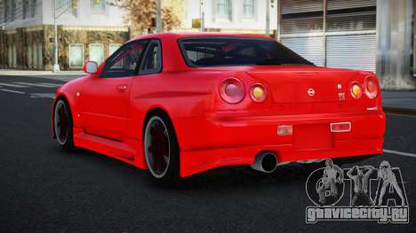 Nissan Skyline R34 Rebeg для GTA 4