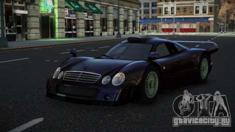 Mercedes-Benz CLK GTR Wapobe для GTA 4