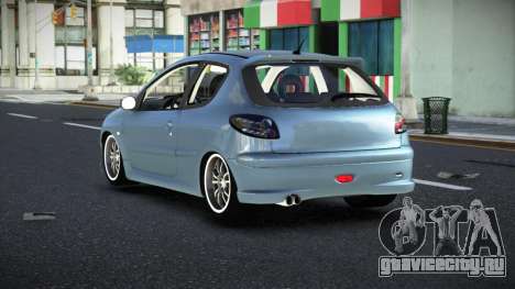 Peugeot 206 Diwaqigo для GTA 4