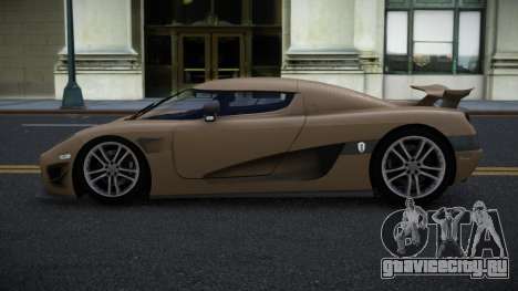 Koenigsegg CCXR Howuvog для GTA 4