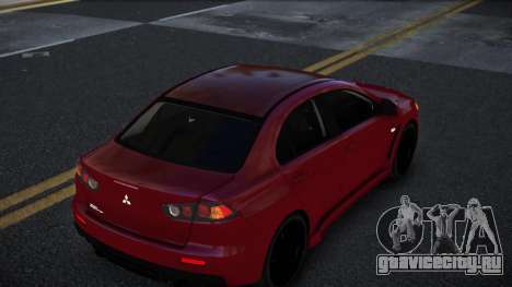 Mitsubishi Lancer Evolution X Rehudi для GTA 4