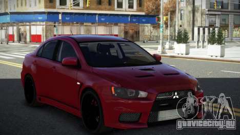 Mitsubishi Lancer Evolution X Rehudi для GTA 4
