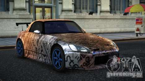 Honda S2000 Colulie S8 для GTA 4