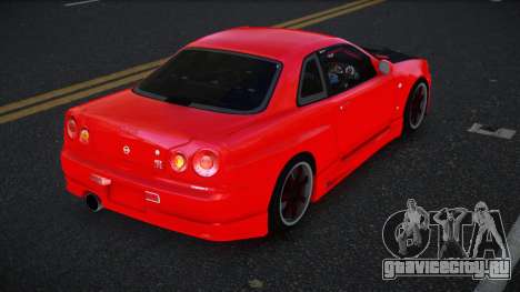 Nissan Skyline R34 Rebeg для GTA 4