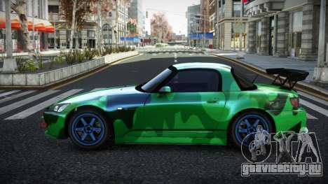 Honda S2000 Colulie S6 для GTA 4