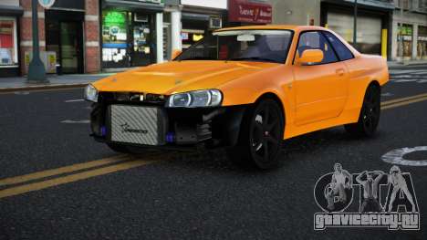Nissan Skyline R34 Wikapuri для GTA 4
