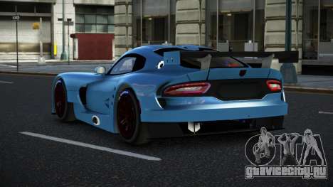 Dodge Viper Qotpomefi для GTA 4
