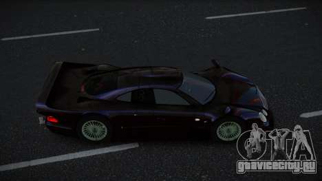 Mercedes-Benz CLK GTR Wapobe для GTA 4