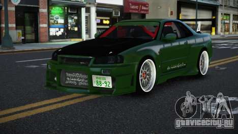 Nissan Skyline R34 Niobe для GTA 4
