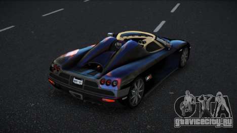 Koenigsegg CCX Basllo S8 для GTA 4
