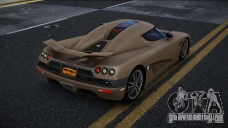 Koenigsegg CCXR Howuvog для GTA 4