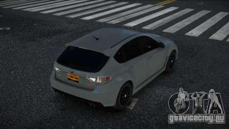 Subaru Impreza Cahhiyo для GTA 4