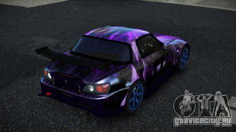 Honda S2000 Colulie S3 для GTA 4
