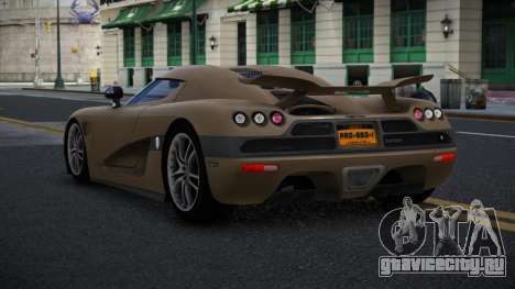 Koenigsegg CCXR Howuvog для GTA 4
