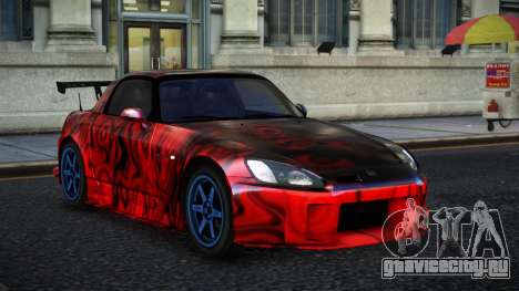 Honda S2000 Colulie S2 для GTA 4