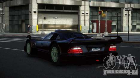 Mercedes-Benz CLK GTR Wapobe для GTA 4