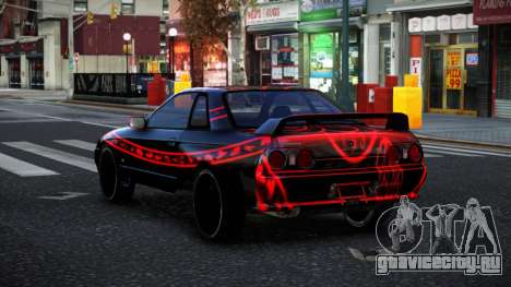 Nissan Skyline R32 Ense S10 для GTA 4