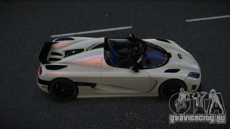 Koenigsegg Agera Wuceve для GTA 4