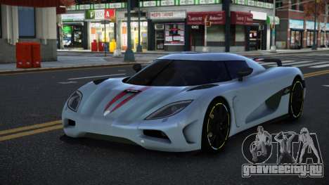 Koenigsegg Agera Toxtel для GTA 4
