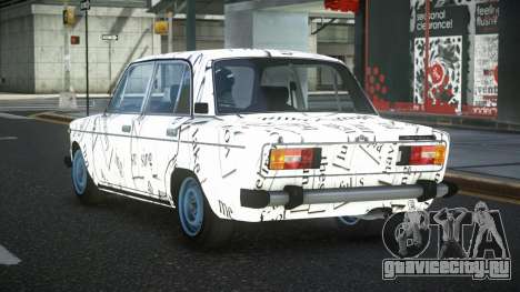 VAZ 2106 Bejala S5 для GTA 4