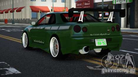 Nissan Skyline R34 Niobe для GTA 4