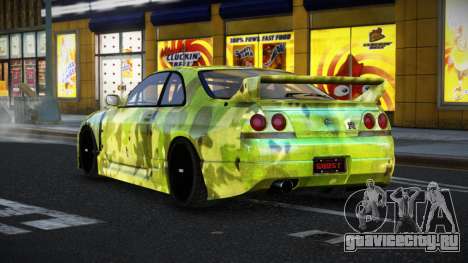 Nissan Skyline R33 Mexron S3 для GTA 4