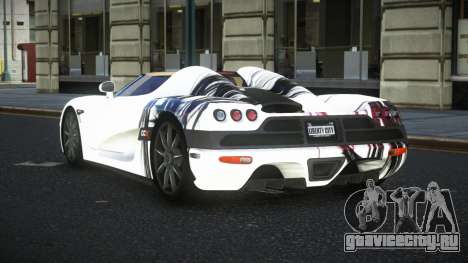 Koenigsegg CCX Basllo S7 для GTA 4