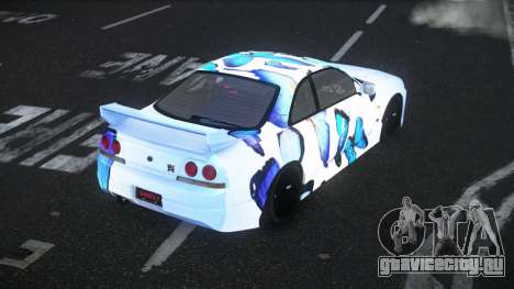 Nissan Skyline R33 Mexron S2 для GTA 4