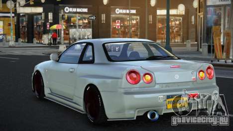 Nissan Skyline R34 Yunnurogu для GTA 4