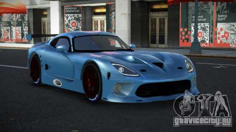 Dodge Viper Qotpomefi для GTA 4