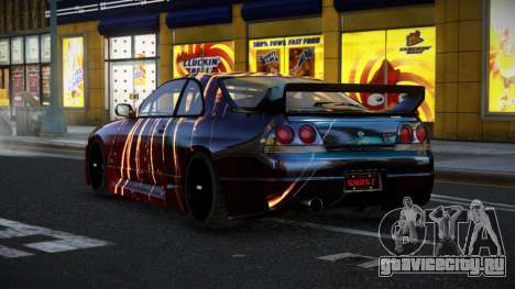 Nissan Skyline R33 Mexron S12 для GTA 4