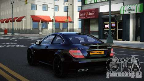 Mercedes-Benz C63 AMG Utur для GTA 4
