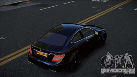 Mercedes-Benz C63 AMG Utur для GTA 4