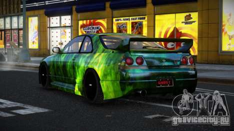 Nissan Skyline R33 Mexron S14 для GTA 4