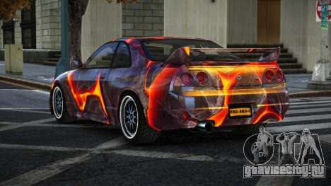 Nissan Skyline R33 Dojuke S9 для GTA 4