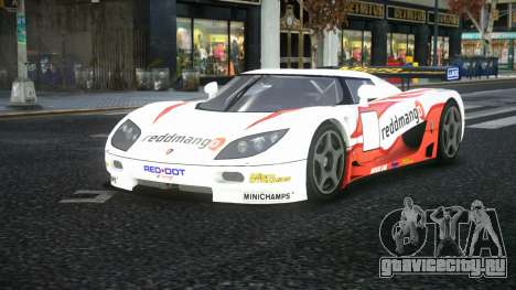Koenigsegg CCGT Wezebo для GTA 4