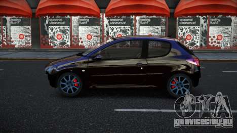 Peugeot 206 Bovejay для GTA 4