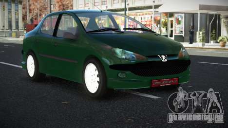 Peugeot 206 Coszu для GTA 4