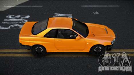 Nissan Skyline R34 Wikapuri для GTA 4