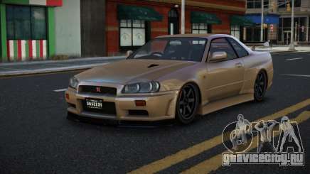 Nissan Skyline R34 Deewa для GTA 4